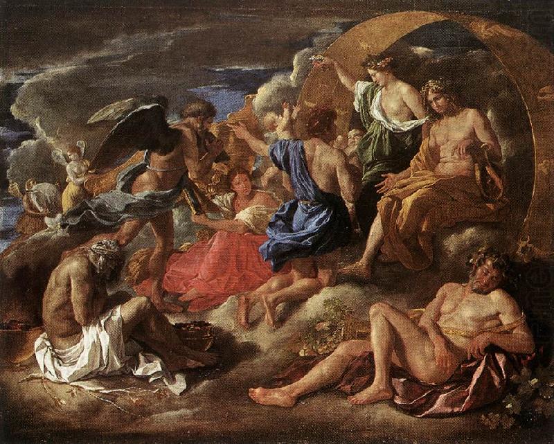 Helios and Phaeton with Saturn and the Four Seasons sf, POUSSIN, Nicolas